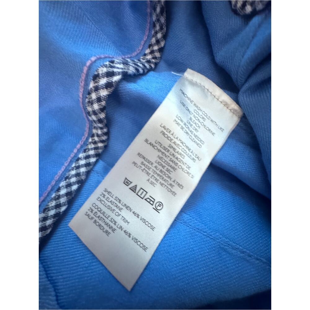 Anthropologie Light Blue Women's Cotton Shorts - Picture 5 of 5